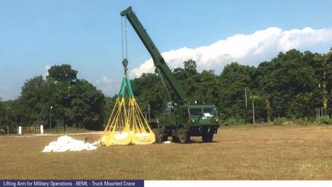 BEML Truck mounted Crane