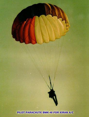 Pilot Parachute for Kiran Aircraft